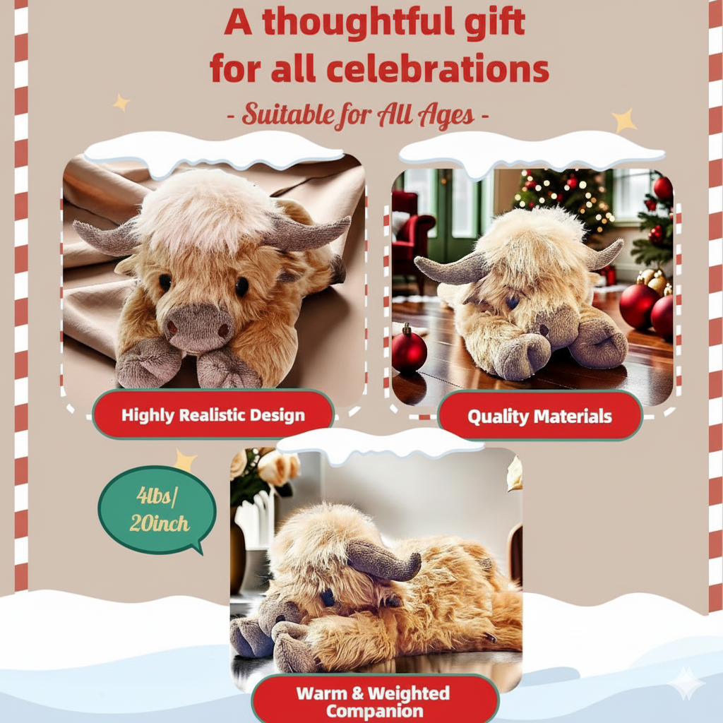 Highland Cow Plush
